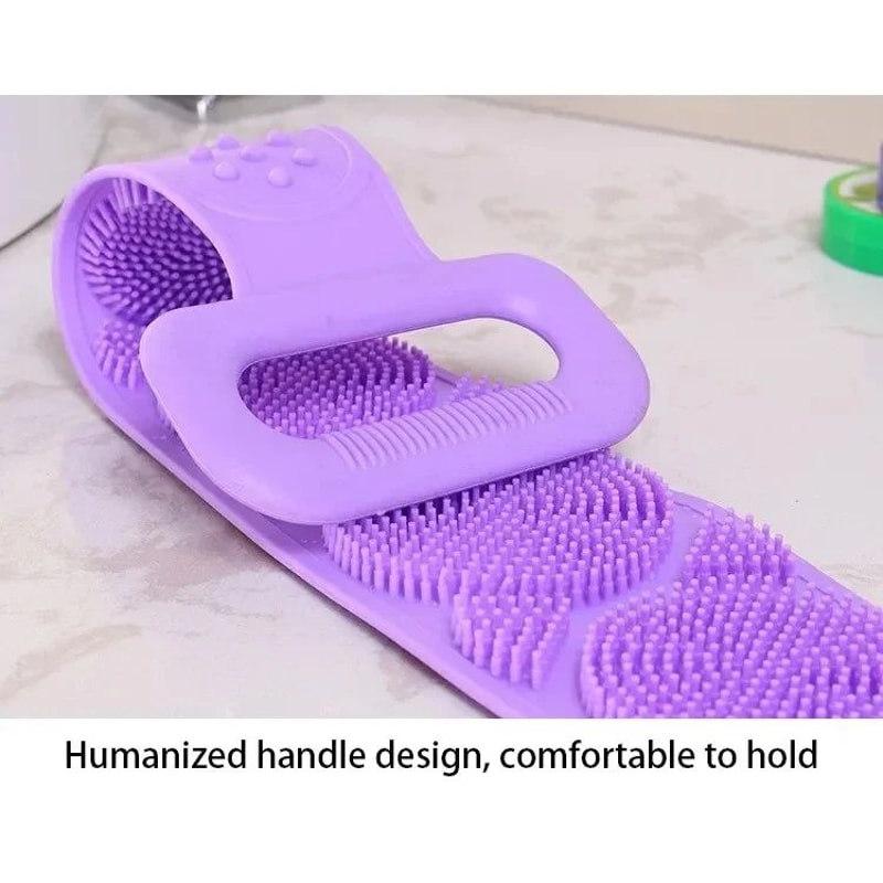 Silicone Body Back Scrubber And Massage Brush 7
