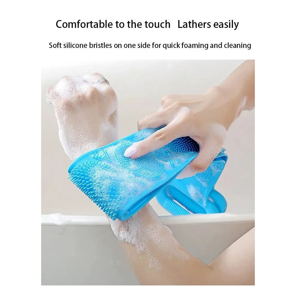 Silicone Body Back Scrubber And Massage Brush 9