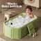 Childrens Portable Thick Folding Bathtub For Travel 0