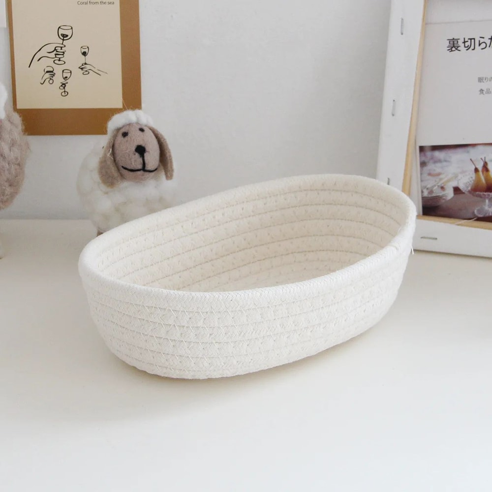 Woven Multifunctional Storage Basket Organizer 7