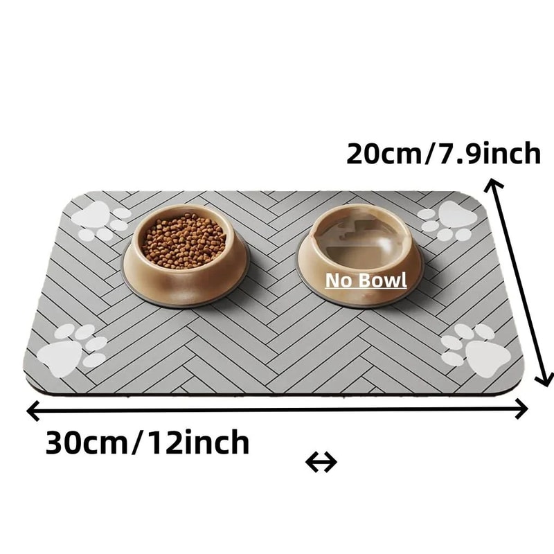 Waterproof Absorbent Pet Feeding Mat For Dog And Cat 9
