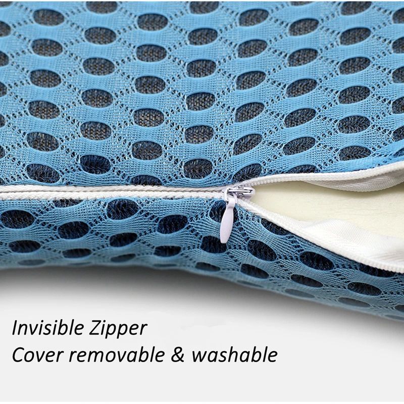 Ergonomic Memory Foam Lumbar Pillow With Removable Cover 7