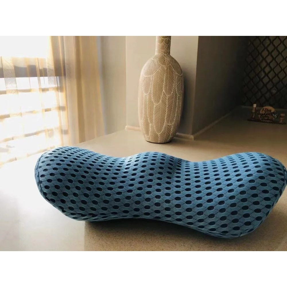 Ergonomic Memory Foam Lumbar Pillow With Removable Cover 11
