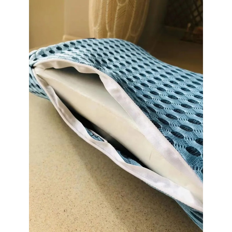 Ergonomic Memory Foam Lumbar Pillow With Removable Cover 12