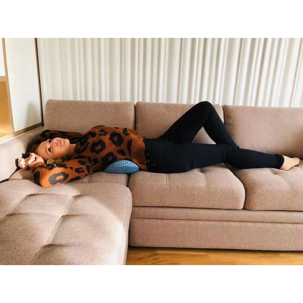 Ergonomic Memory Foam Lumbar Pillow With Removable Cover 14