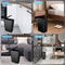 Touchless Motion Sensor Bathroom Trash Can With Lid 5