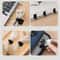 Reusable SelfAdhesive Cable Ties Adjustable Cord Organizer 9