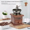 Vintage Wooden Manual Coffee Grinder Hand Crank Burr Mill 7