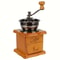 Vintage Wooden Manual Coffee Grinder Hand Crank Burr Mill 8