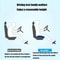 3D Ergonomic Memory Foam Seat Cushion With Washable Cover 8