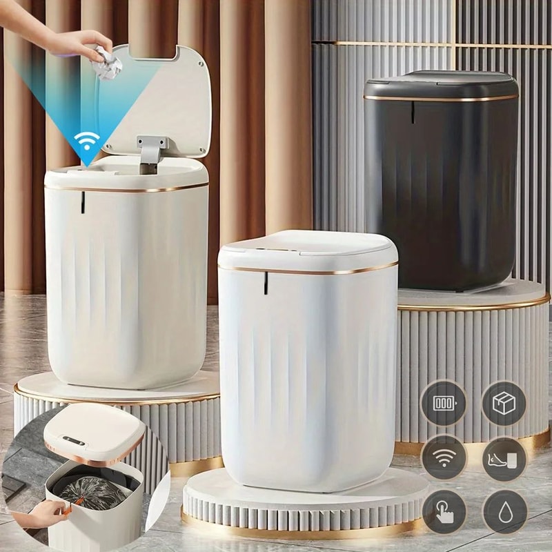 20L Automatic Smart Sensor Trash Can Waterproof Large Capacity 1