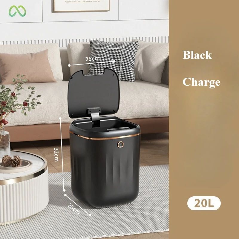 20L Automatic Smart Sensor Trash Can Waterproof Large Capacity 19