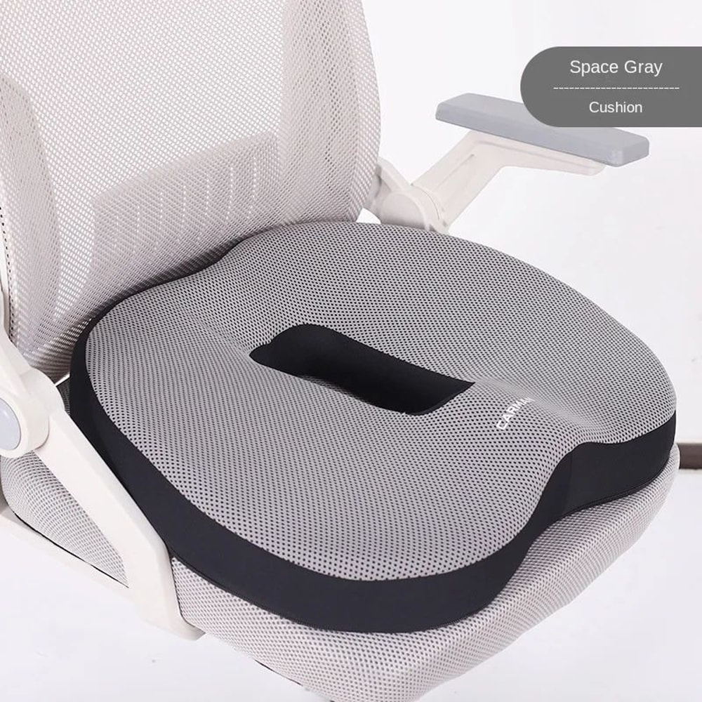 Memory Foam Orthopedic Seat Cushion With Coccyx Support 9