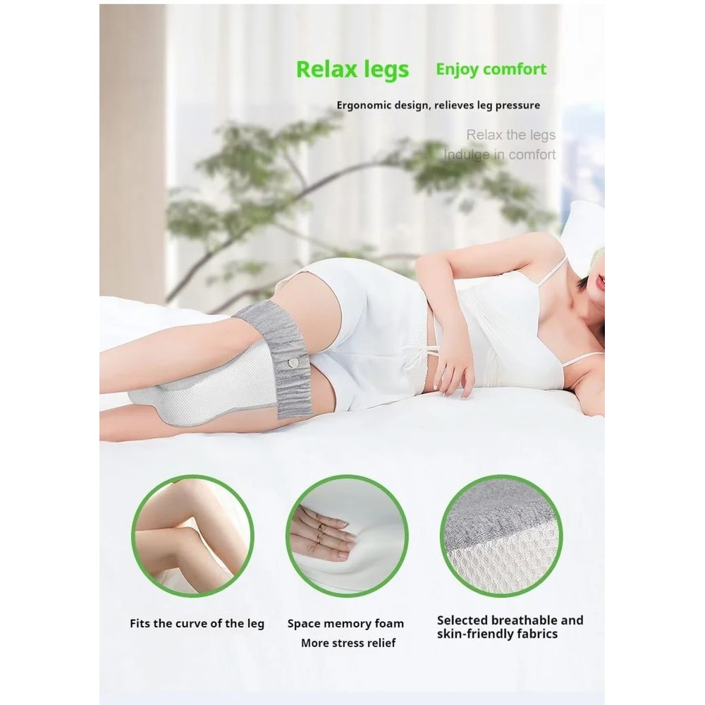 Orthopedic SlowRebound Memory Cotton Leg And Knee Pillow 7