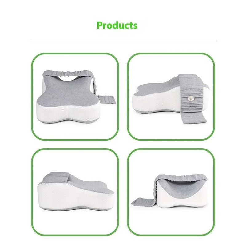 Orthopedic SlowRebound Memory Cotton Leg And Knee Pillow 12