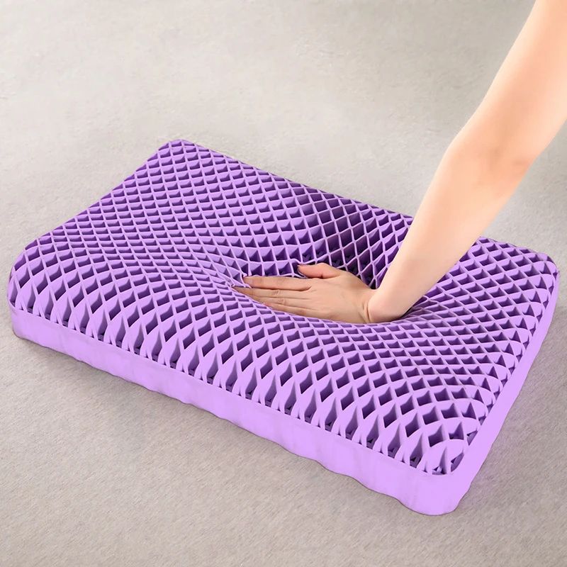 Breathable Air Layer TPE Memory Pillow With Washable Cover 5
