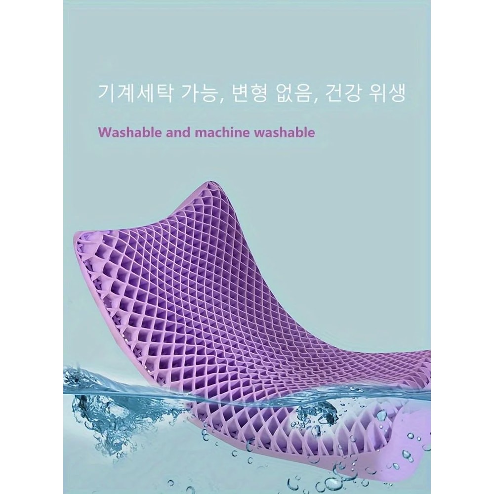 Breathable Air Layer TPE Memory Pillow With Washable Cover 10