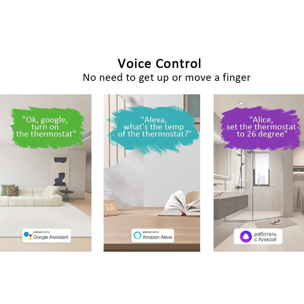 Tuya WiFi Smart Thermostat For Water And Gas Boilers 7