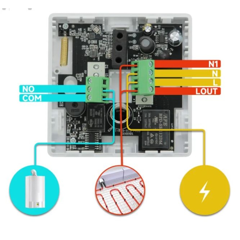 Tuya WiFi Smart Thermostat For Water And Gas Boilers 9