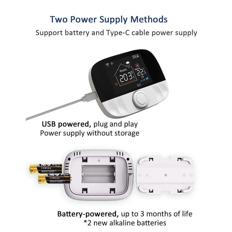 Tuya WiFi Smart Thermostat For Water And Gas Boilers 10