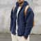 Mens DoubleSided Fleece Warm Hooded Jacket 8