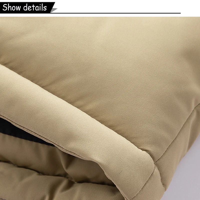 Mens Hooded Removable Hood Windbreaker Jacket 7