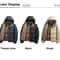 Graphene Warm Windproof Hooded Jacket For Men 10