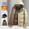 Graphene Warm Windproof Hooded Jacket For Men 13