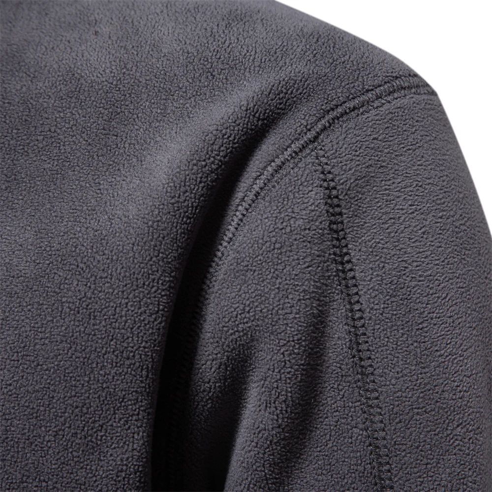 Thick Warm Fleece Jacket For Men 3