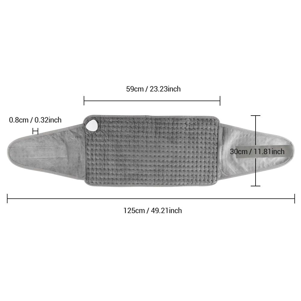 Electric Heated Back Support Belt With Adjustable Temperature 14