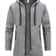 Mens Streetwear Oversized Zipper Hooded Sweatshirt Jacket 11