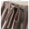 Thick High Waist Knitted Casual Pants For Women 7