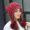 Womens FleeceLined Winter Fur Earflap Beanie Hat 6