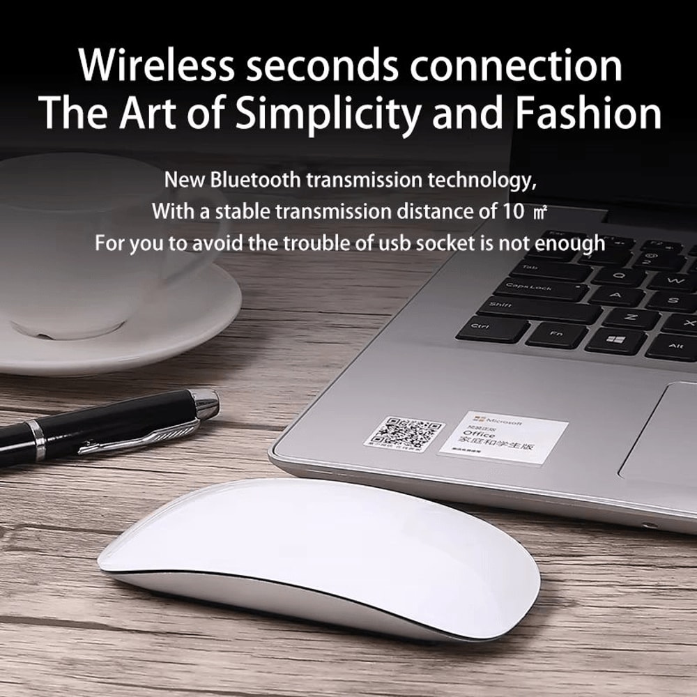 Magic Wireless Mouse For Apple Devices With Smooth Gesture Navigation Control 3