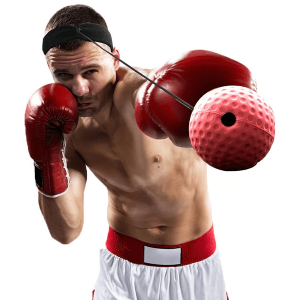 Boxing Reflex Ball Headband Set Improve Speed Focus HandEye Coordination 3