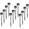 10 Piece Solar LED Garden Path Lights Set 11