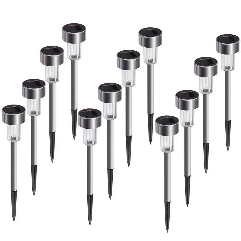 10 Piece Solar LED Garden Path Lights Set 11