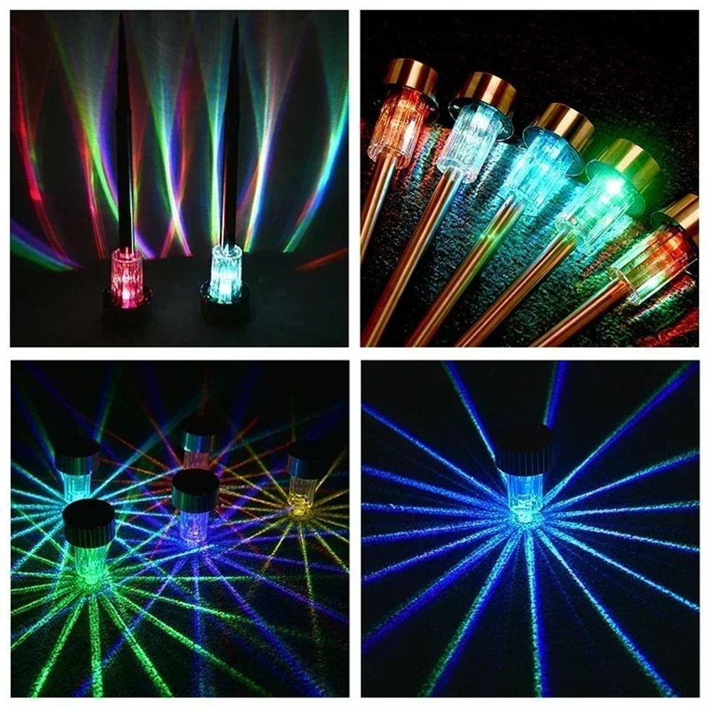 10 Piece Solar LED Garden Path Lights Set 13