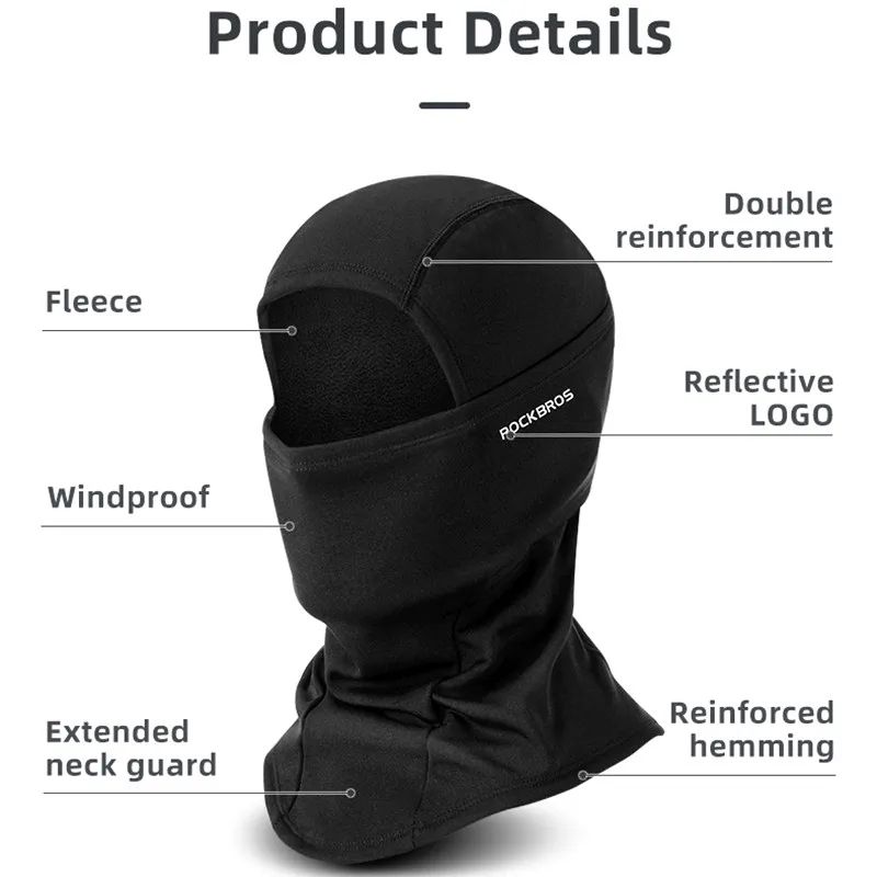 ROCKBROS Winter Full Face Balaclava Mask 2