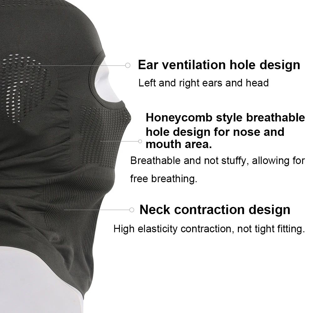 High Elastic Breathable Balaclava Face Mask 2