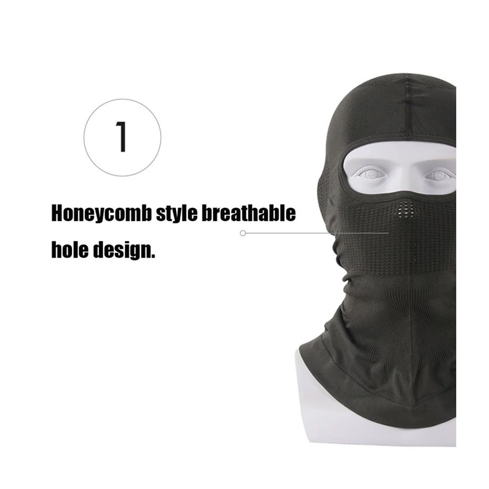 High Elastic Breathable Balaclava Face Mask 10