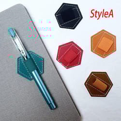 pu adhesive magnetic pen holder for tablet and laptop