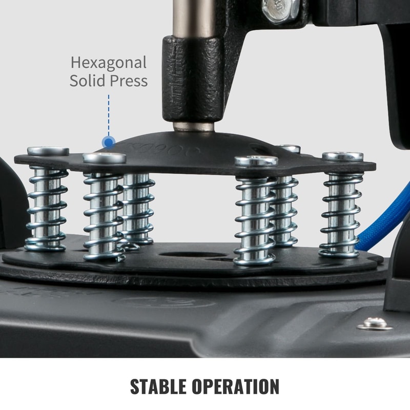 SucceBuy 5in1 12x15 Heat Press Machine 12