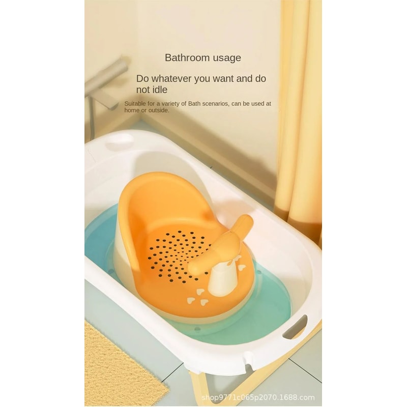 Portable Baby Shower Seat And Stand For Newborns 14