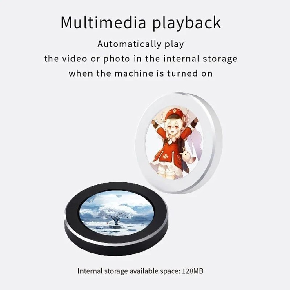 USB 28 Inch Round IPS Secondary Monitor Display 2