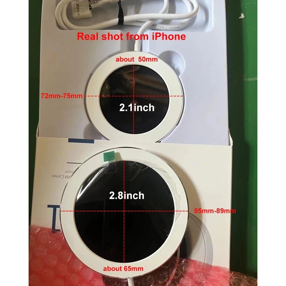 USB 28 Inch Round IPS Secondary Monitor Display 6