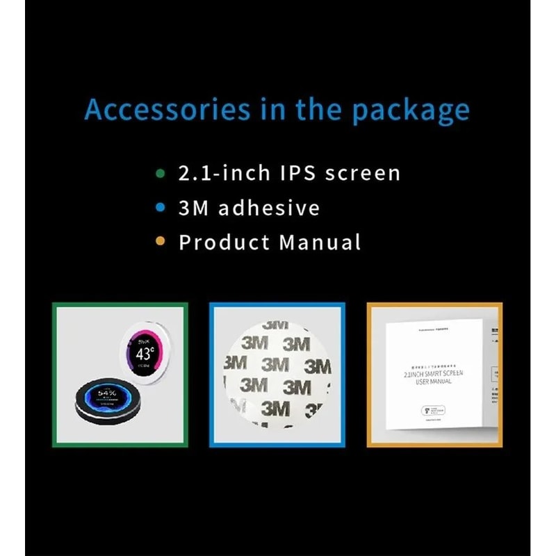 USB 28 Inch Round IPS Secondary Monitor Display 8