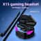 X15 TWS Bluetooth Gaming Earbuds With LED Display 3