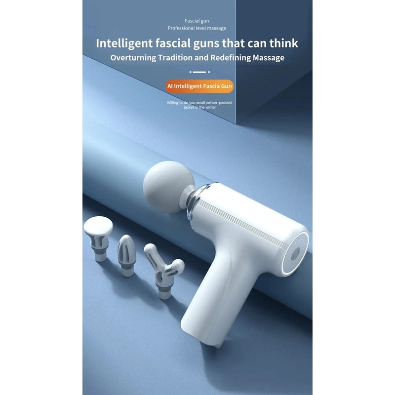 Portable HOMEFISH Electric Massage Gun With LED Display 6