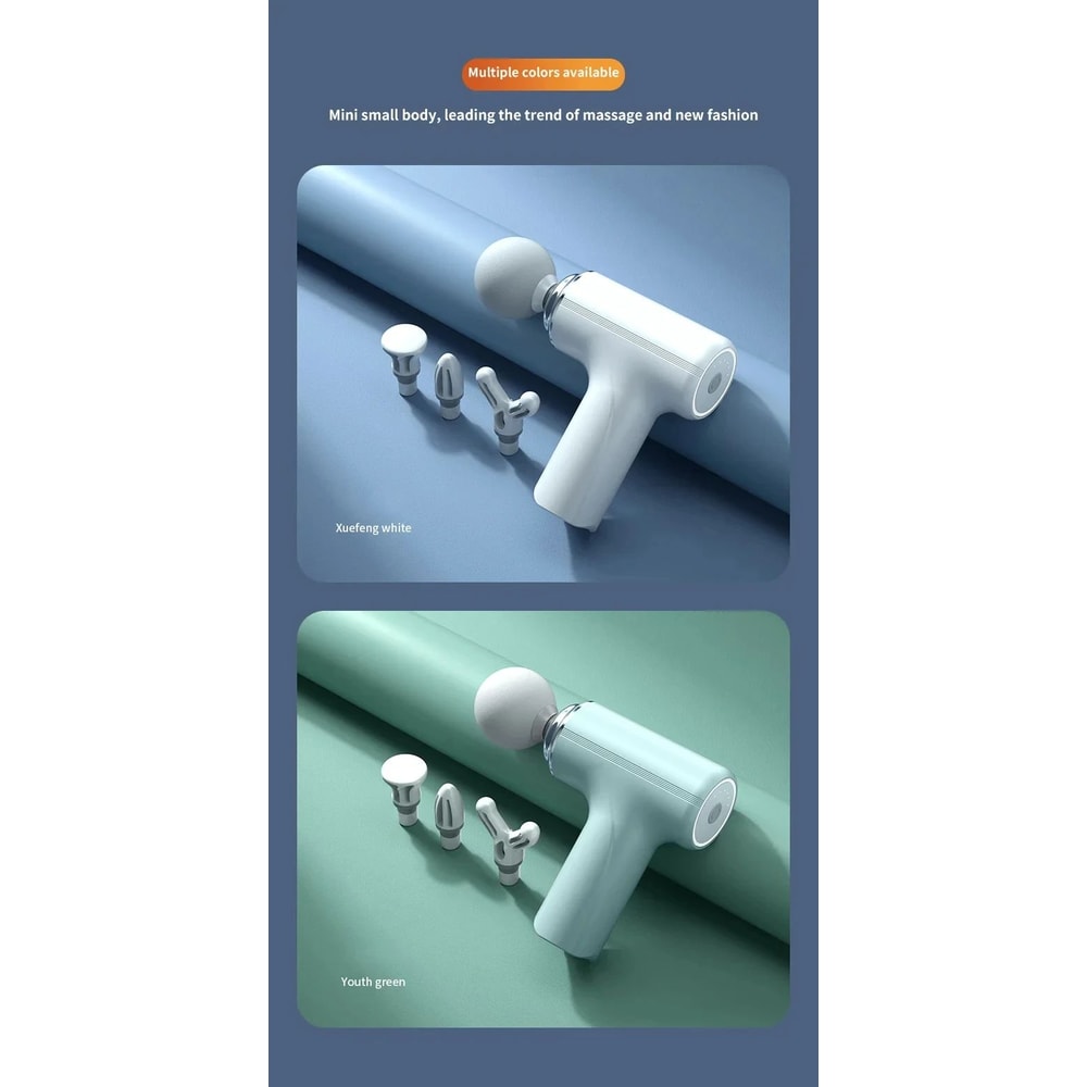 Portable HOMEFISH Electric Massage Gun With LED Display 10